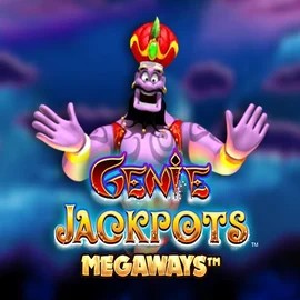 Genie Jackpots Megaways logo by Blueprint Gaming DomusBet Casino
