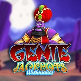 Genie Jackpots Wishmaker online game logo by Blueprint Gaming on domusbets.it.com