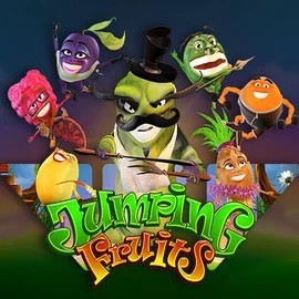 Jumping Fruits logo – Slots by Wazdan at DomusBet Casino