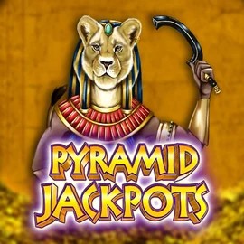 Pyramid Jackpots online game logo by King Show Games on domusbets.it.com
