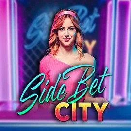 Official Live Casino logo: Side Bet City by Evolution at DomusBet Casino