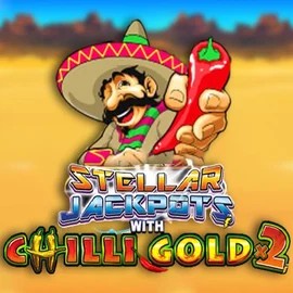 Stellar Jackpots with Chilli Gold x2 slot logo by Lightning Box Game at DomusBet Casino