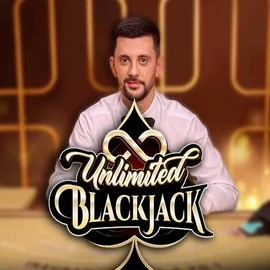 Unlimited Blackjack game by Ezugi – logo hosted on DomusBet Casino